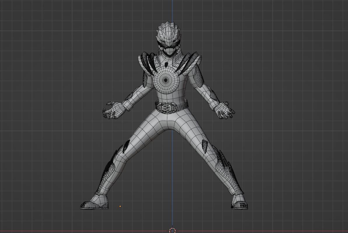 GozyuLeon - No1 Sentai Gozyuger 3D model_10