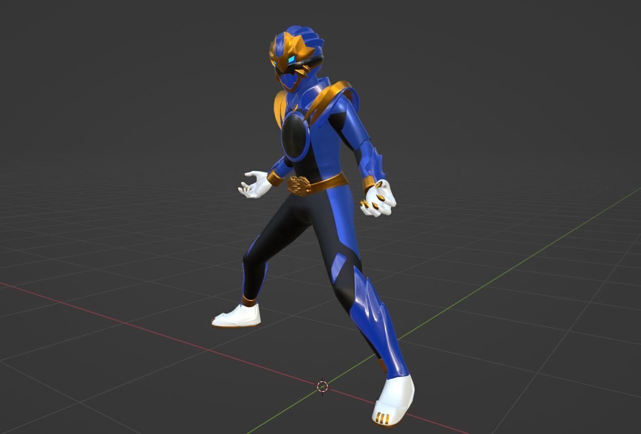 GozyuLeon - No1 Sentai Gozyuger 3D model_6