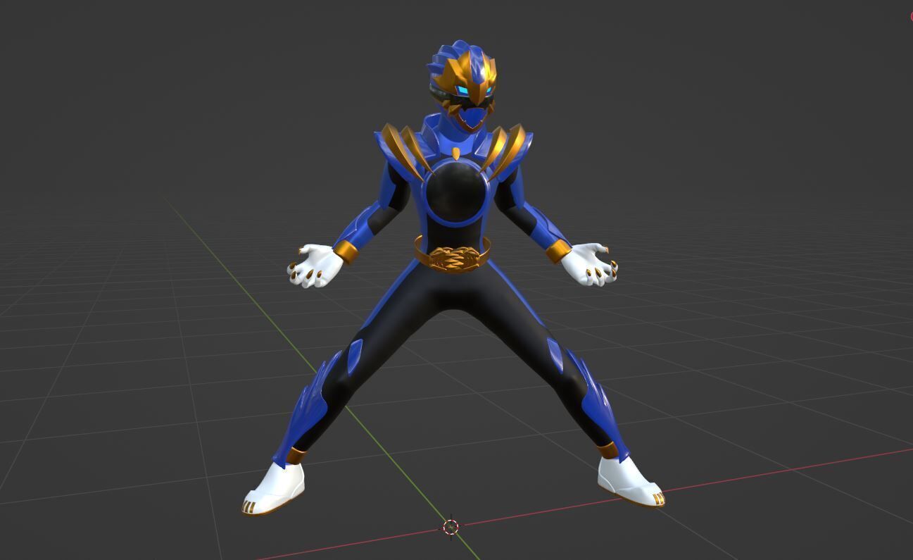 GozyuLeon - No1 Sentai Gozyuger 3D model_5