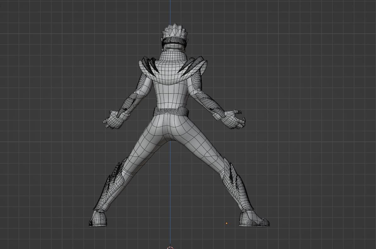 GozyuLeon - No1 Sentai Gozyuger 3D model_12
