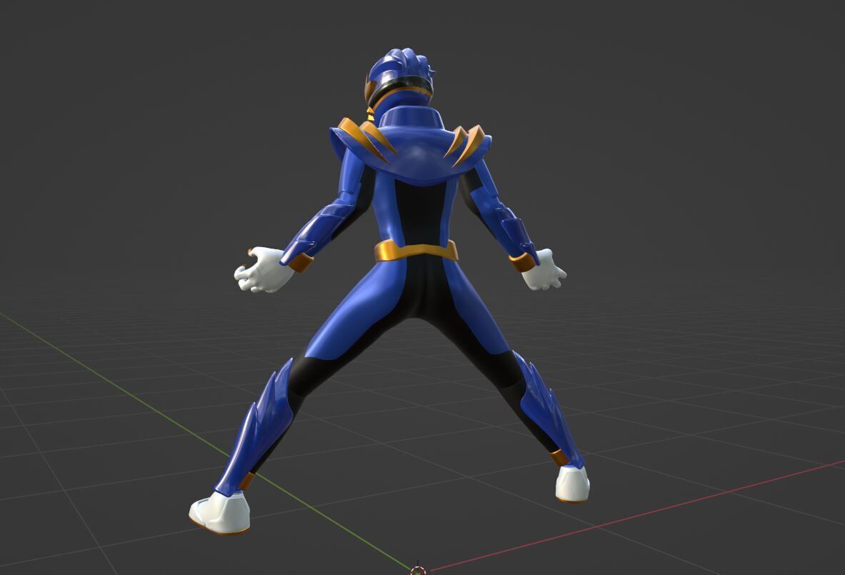 GozyuLeon - No1 Sentai Gozyuger 3D model_7