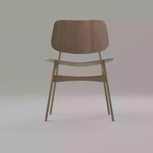 Minimalist Wooden Chair