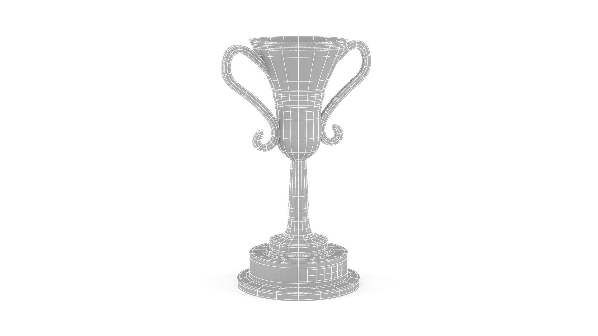 Trophy Cups 3D model_9