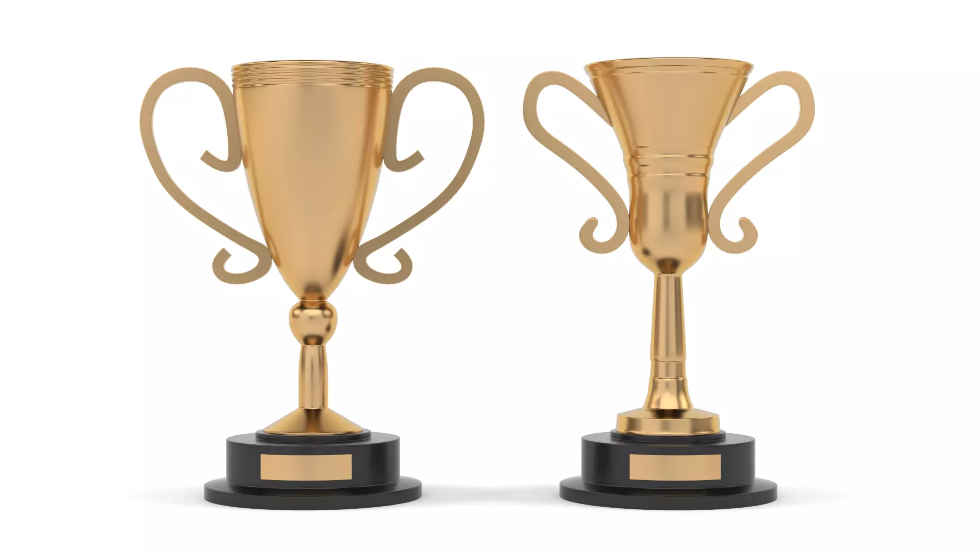 Trophy Cups 3D model_0