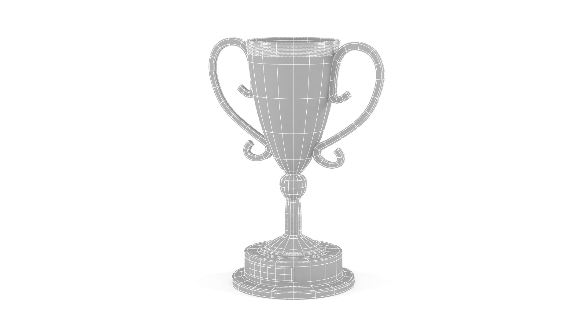 Trophy Cups 3D model_7