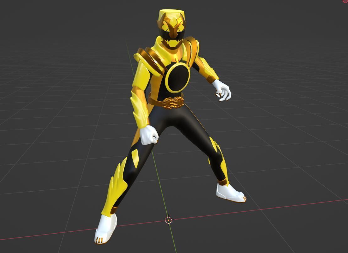 GozyuTyranno - No1 Sentai Gozyuger 3D model_5