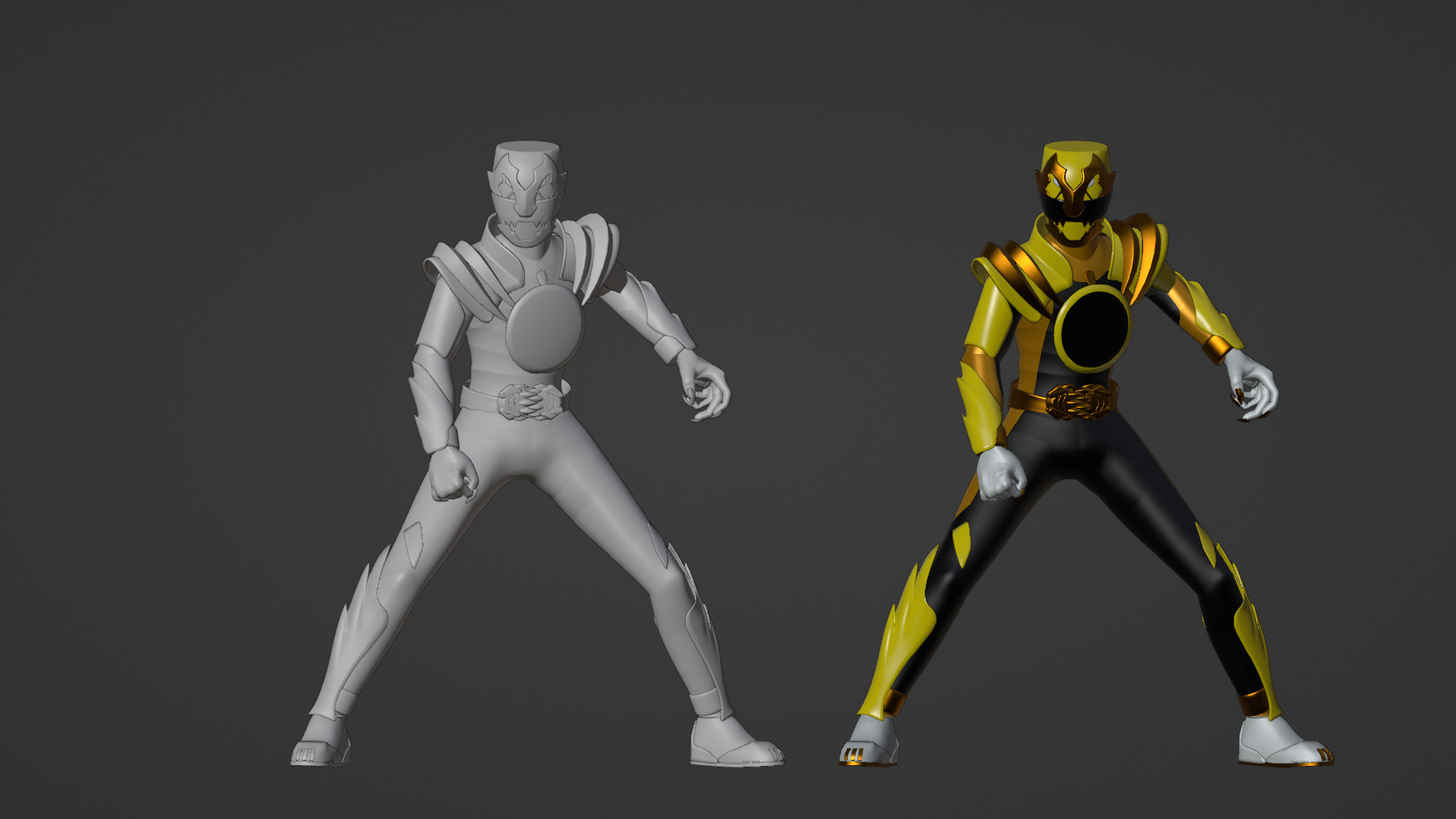 GozyuTyranno - No1 Sentai Gozyuger 3D model_19