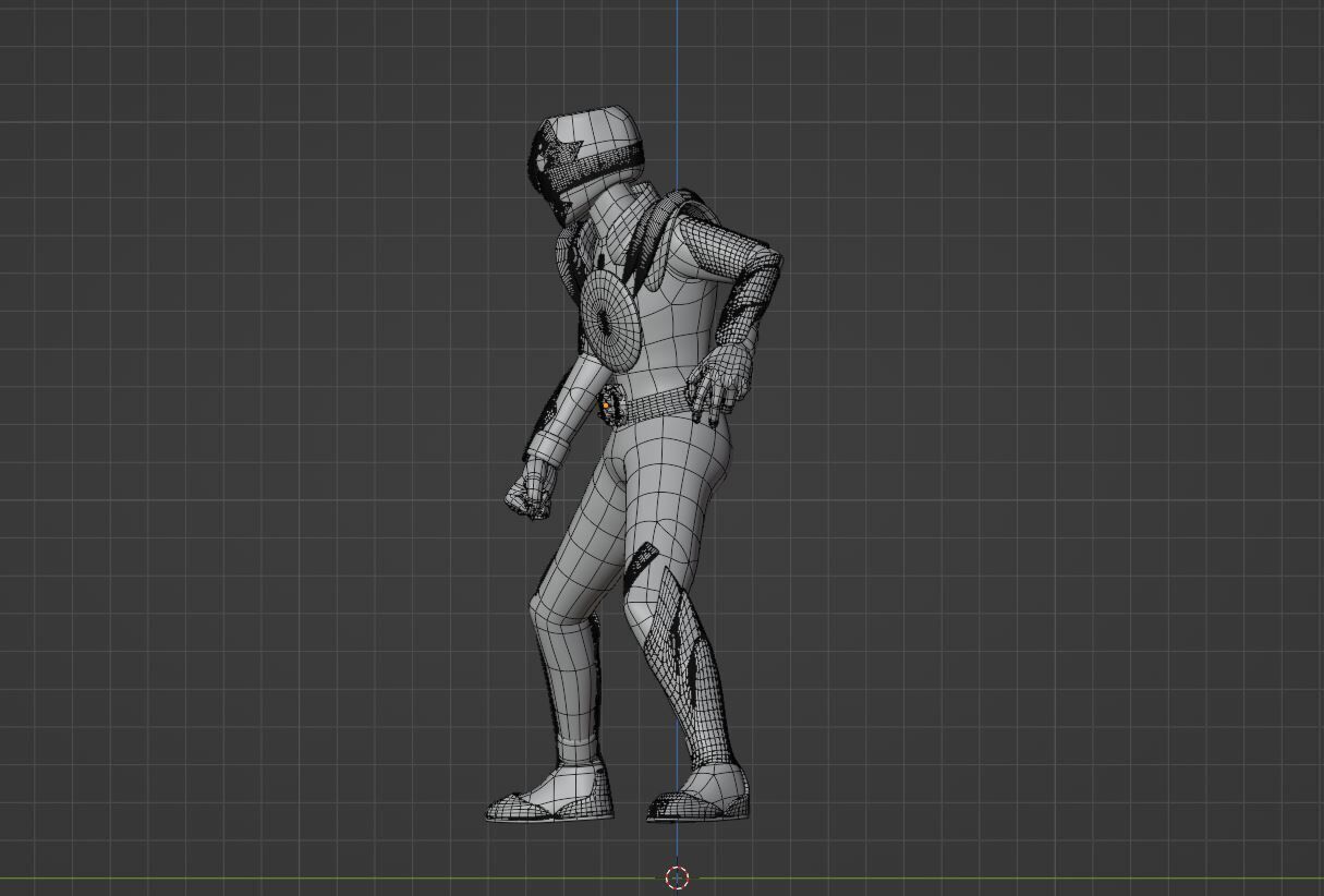 GozyuTyranno - No1 Sentai Gozyuger 3D model_11