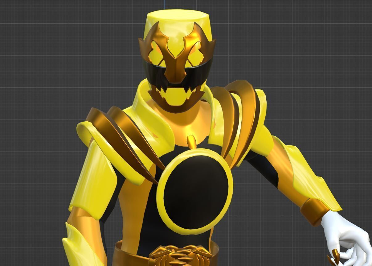GozyuTyranno - No1 Sentai Gozyuger 3D model_9