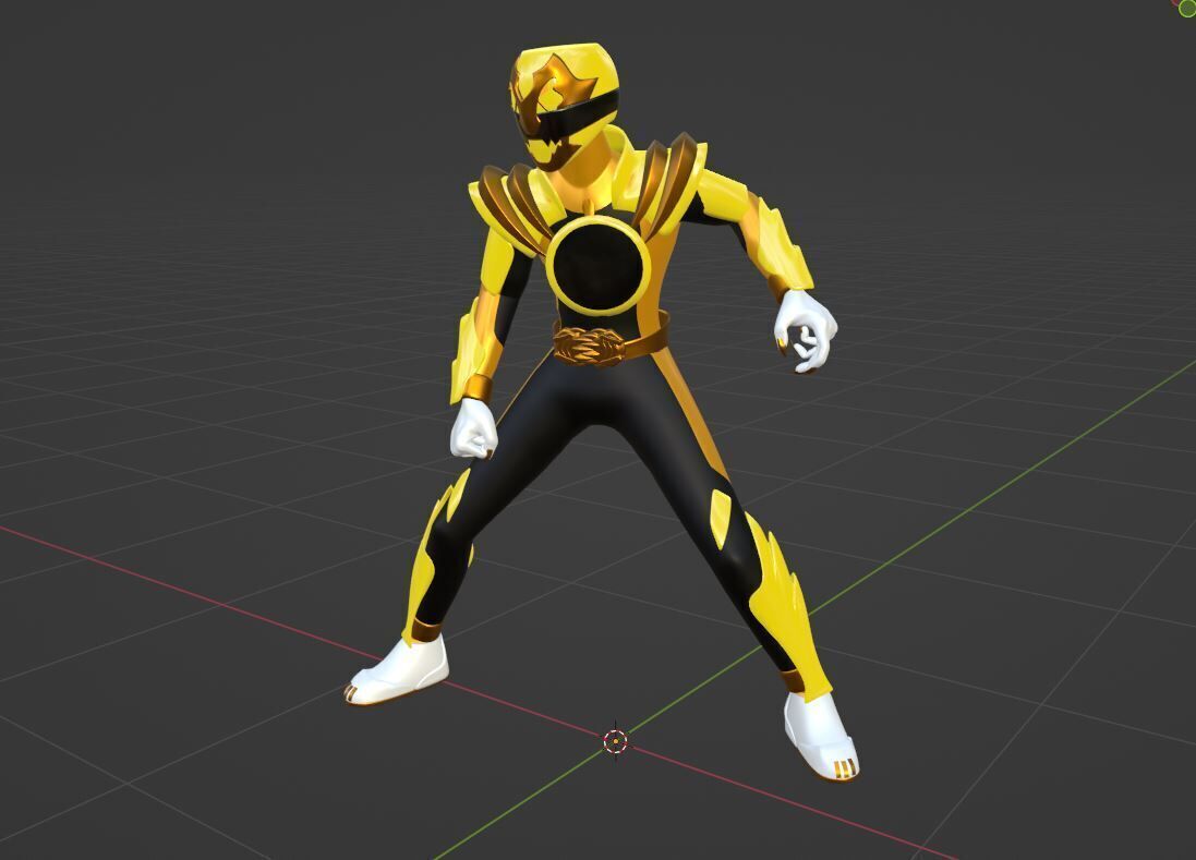 GozyuTyranno - No1 Sentai Gozyuger 3D model_6