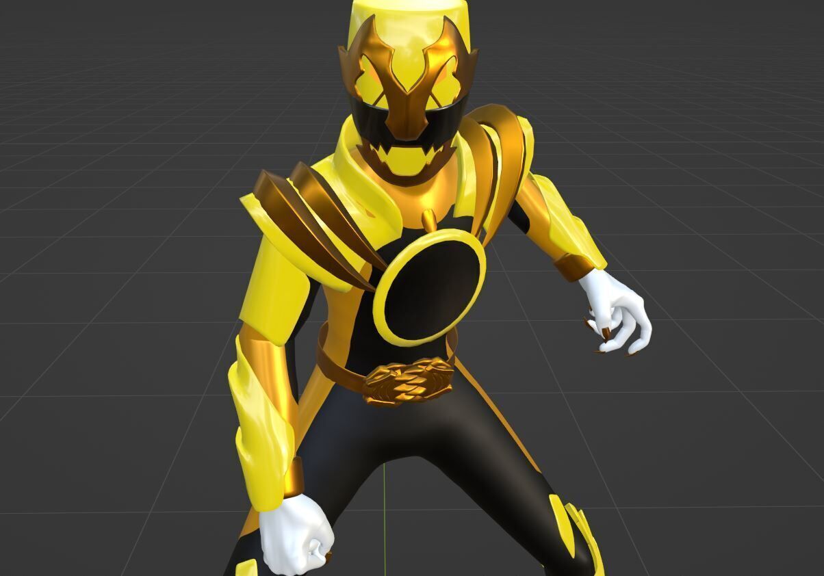 GozyuTyranno - No1 Sentai Gozyuger 3D model_8