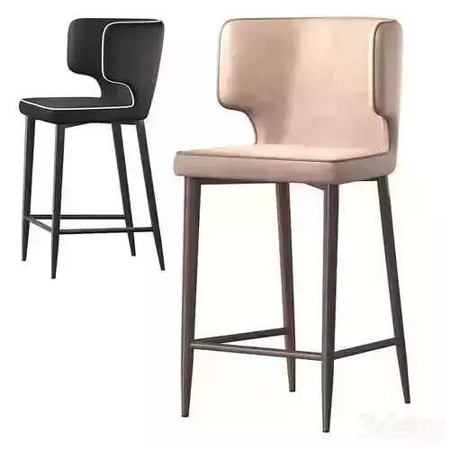 Mateo Chair  Low-poly 3D model