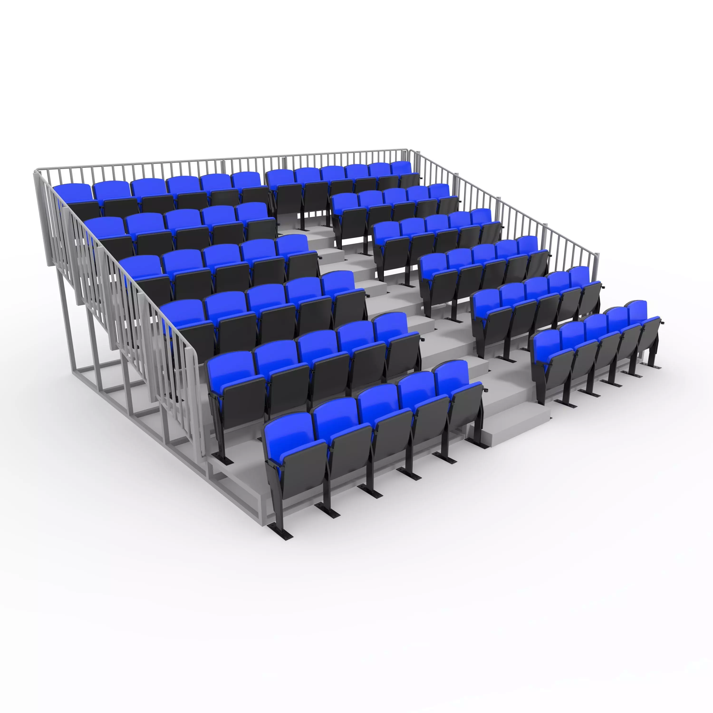 Bleachers 17 3D model_0