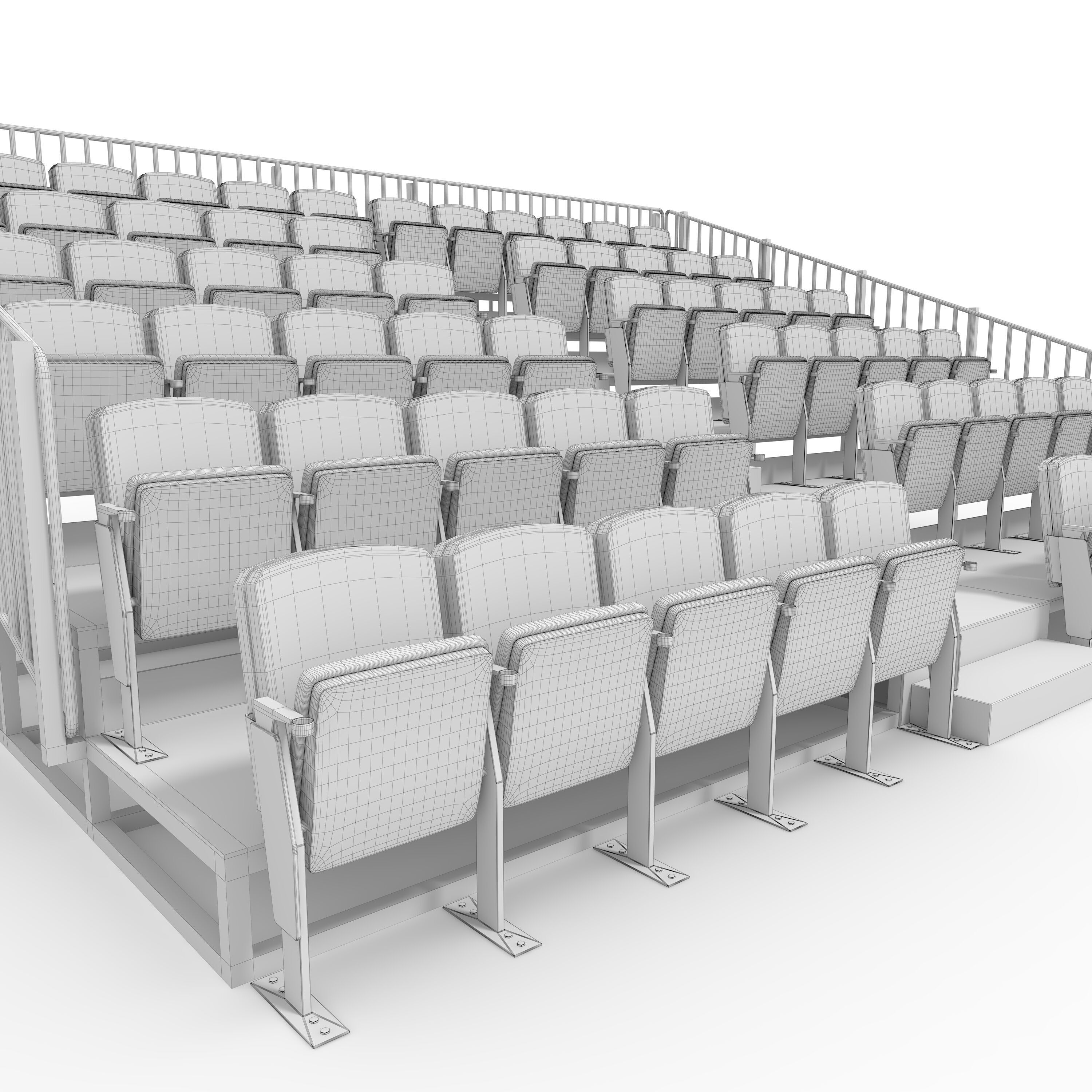 Bleachers 17 3D model_17