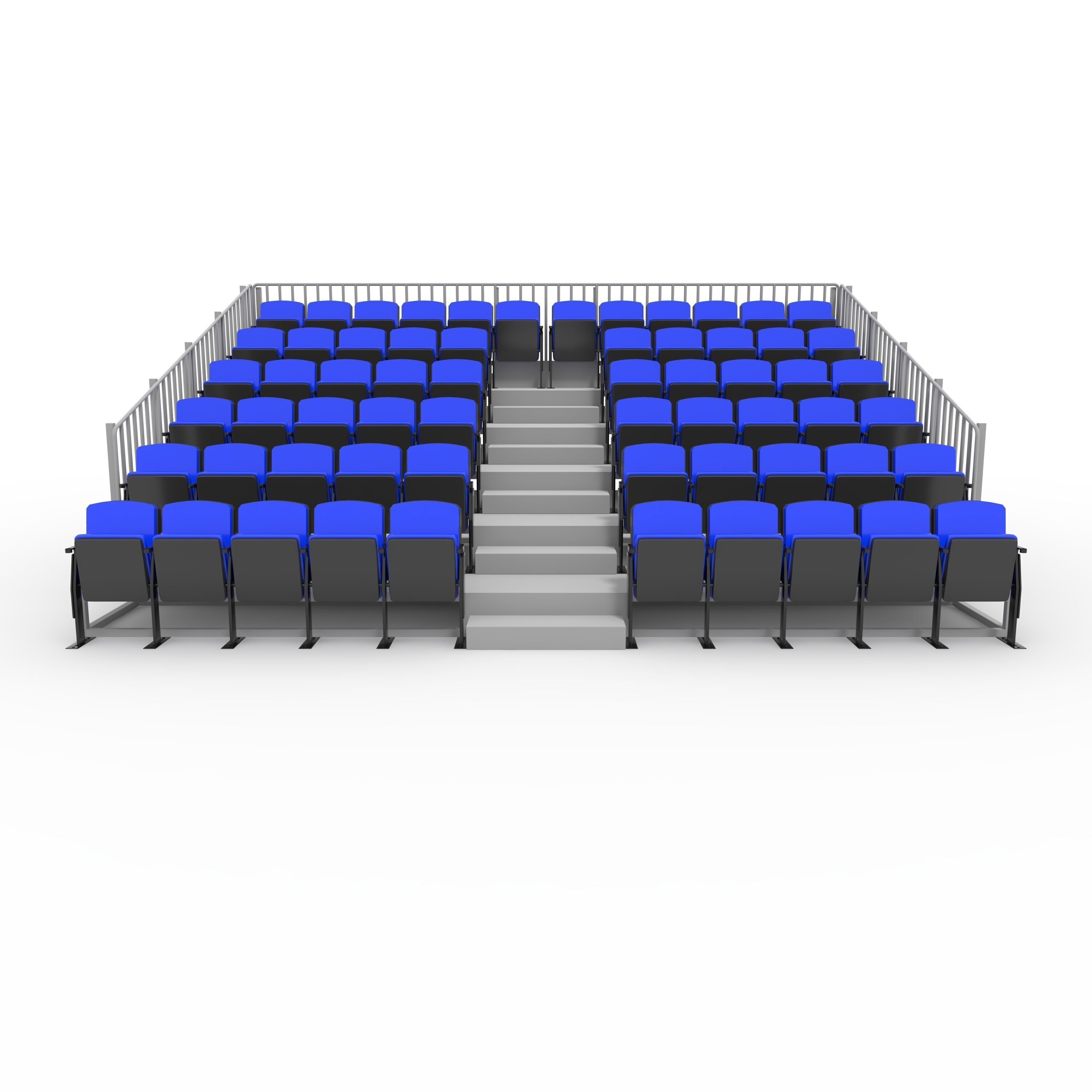 Bleachers 17 3D model_10