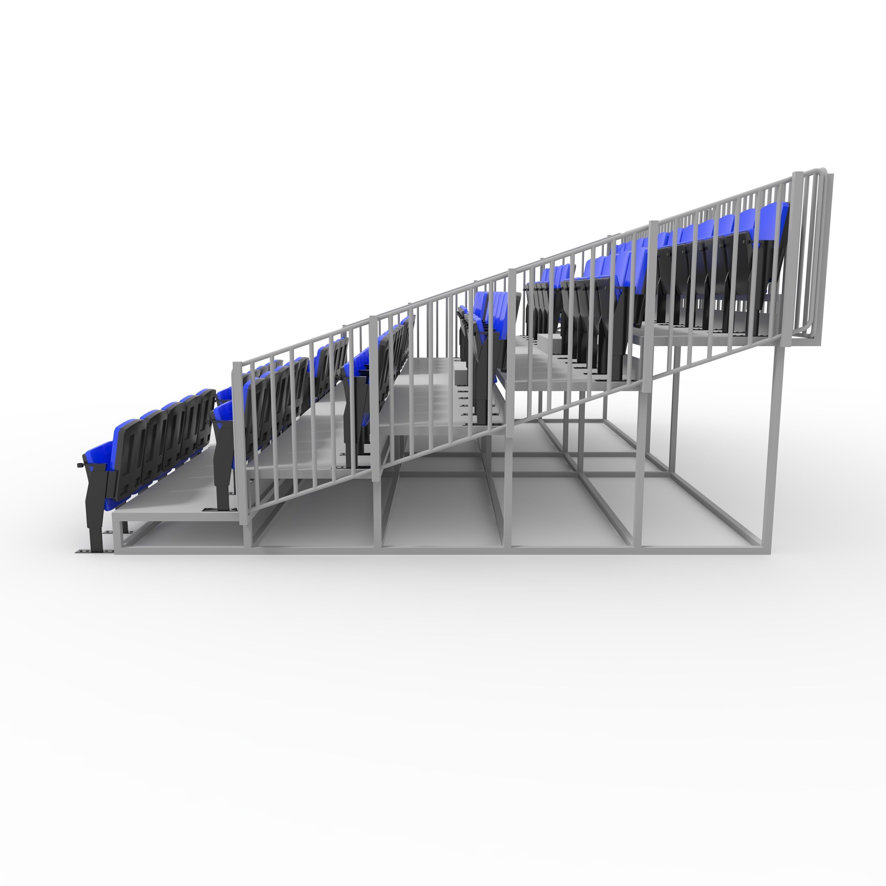 Bleachers 17 3D model_12