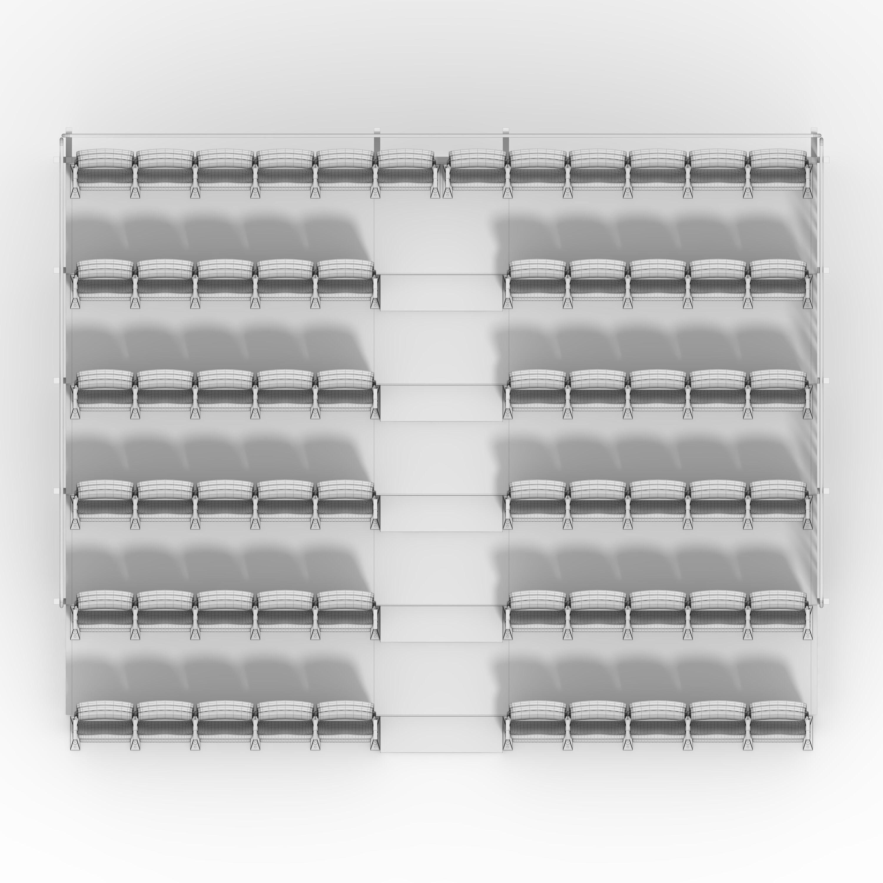 Bleachers 17 3D model_25