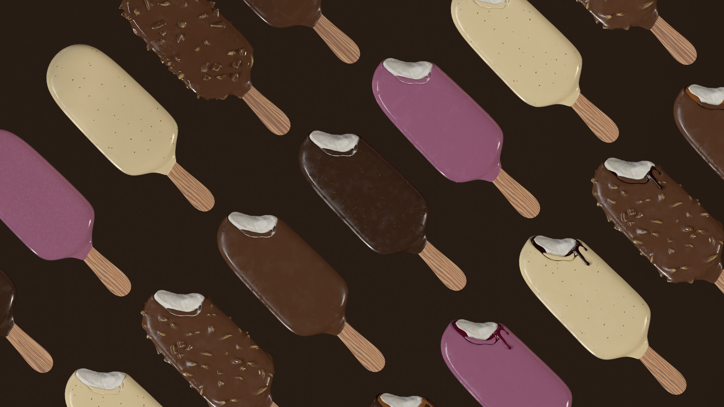Ice Cream Bar Collection 3D model_5