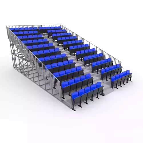 Bleachers 18 3D model