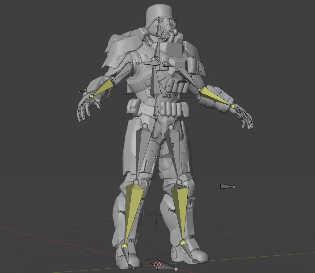 Armored juggernaut Soldier 3D model_22