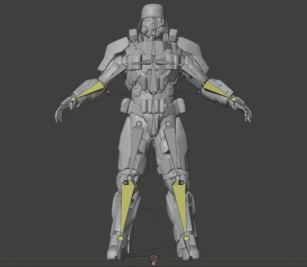 Armored juggernaut Soldier 3D model_21