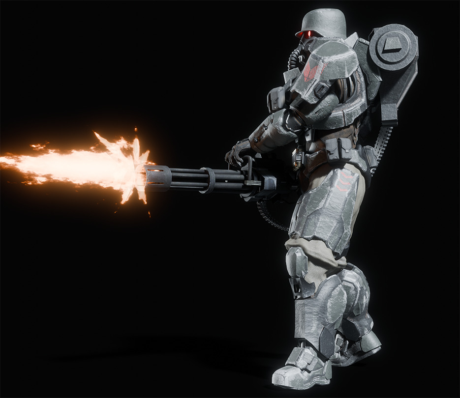 Armored juggernaut Soldier 3D model_17