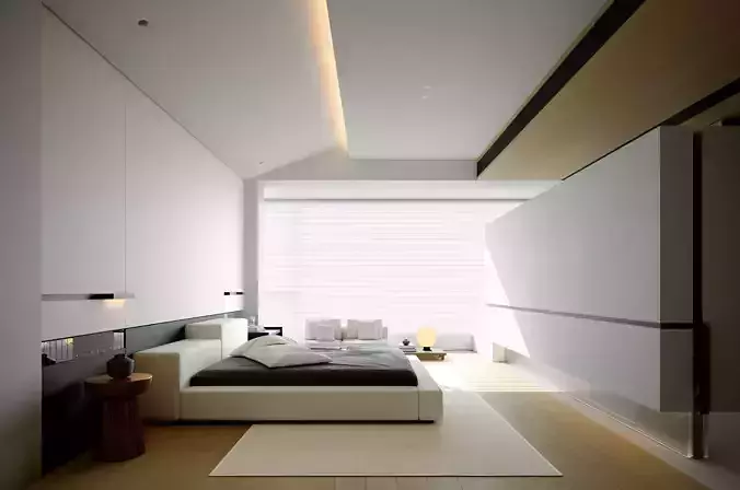 Bedroom interior scenes