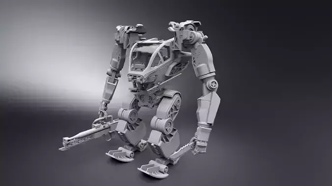 AMP suit scale model  3D print model