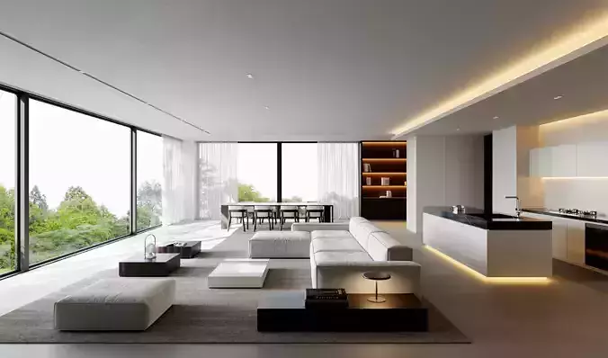 apartment interior      