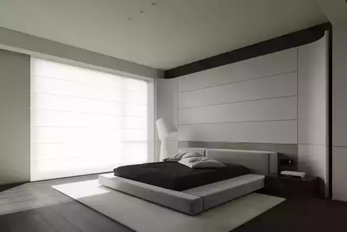 Bedroom interior scenes