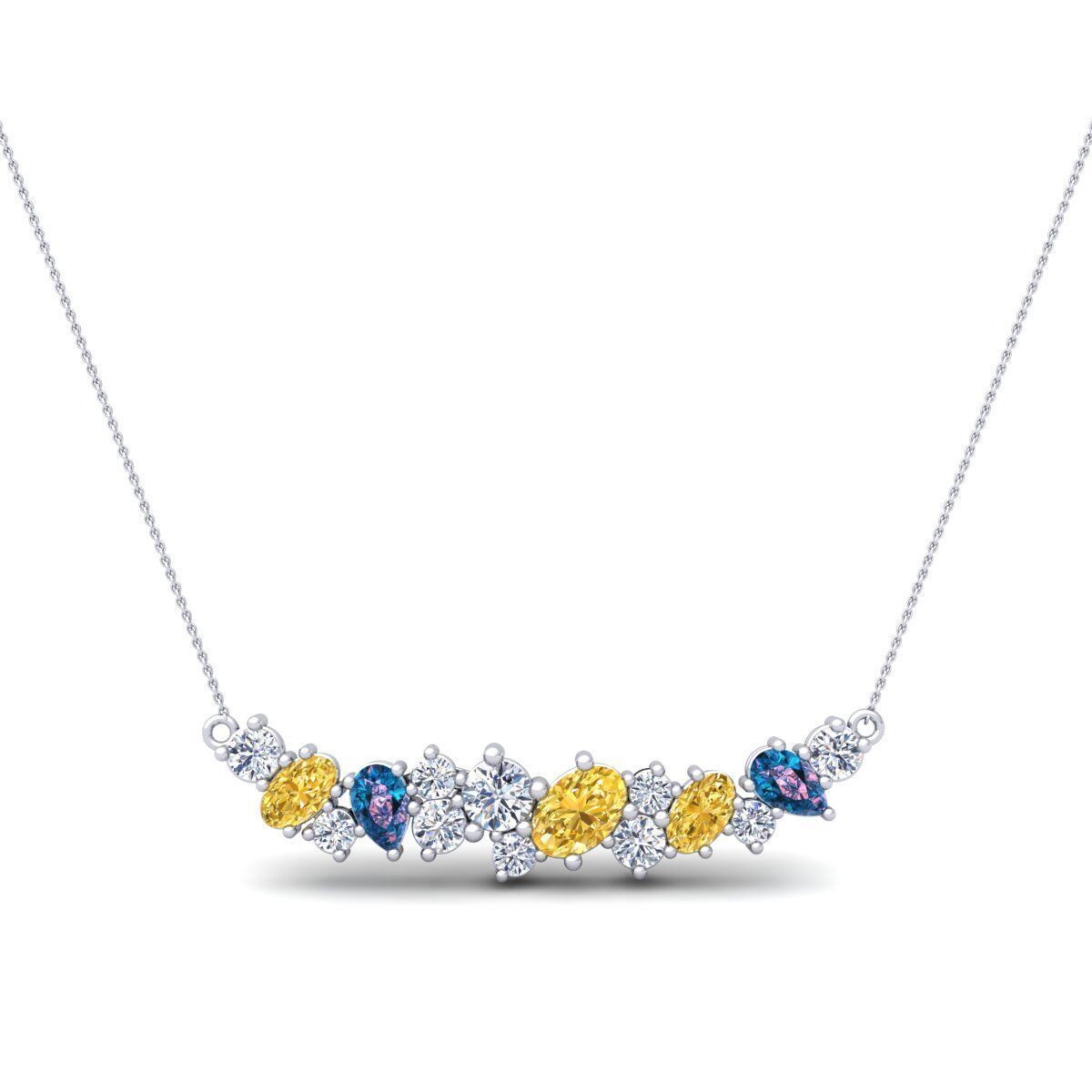 Gems Stone Pendent 3d Model and Render 8 3D print model_1