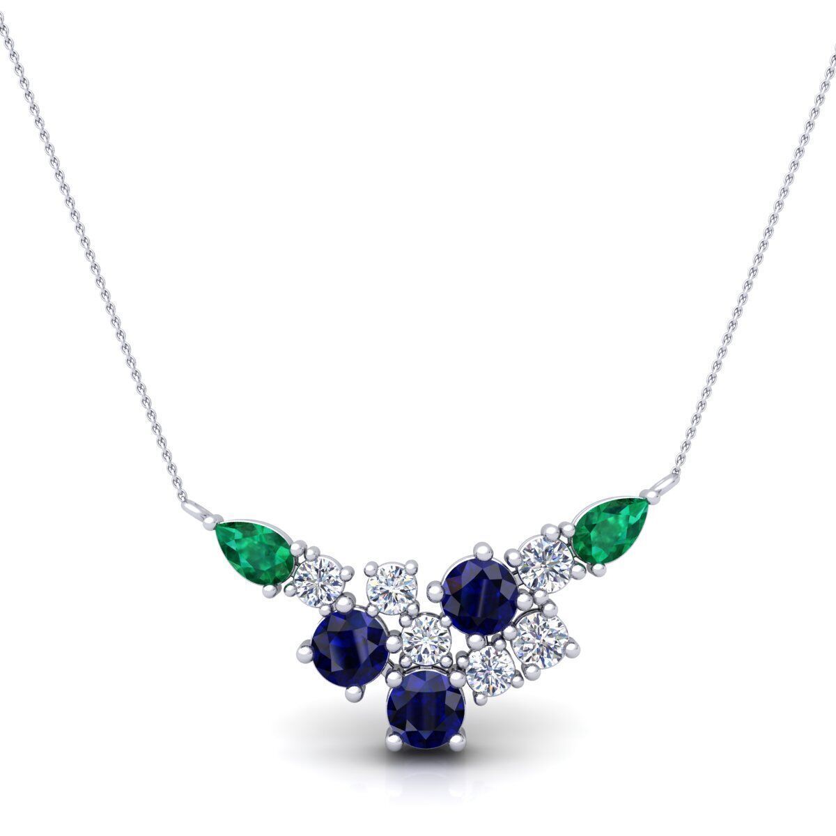 Gems Stone Pendent 3d Model and Render 3 3D print model_2