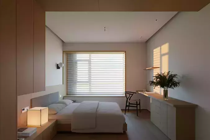 Bedroom interior scenes