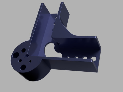 90-Degree Woodworking Clamp Bracket 3D print model_1