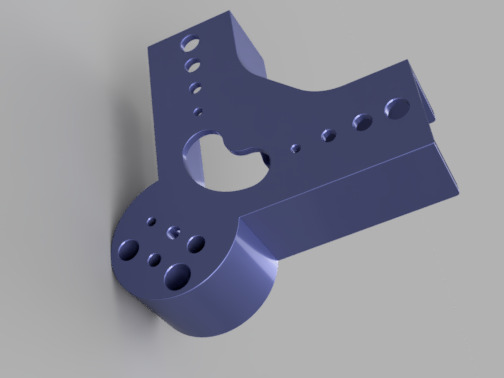 90-Degree Woodworking Clamp Bracket 3D print model_3