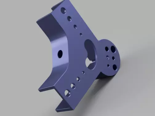 90-Degree Woodworking Clamp Bracket 3D print model_0