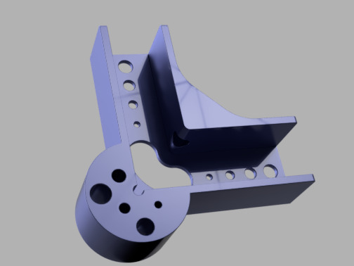 90-Degree Woodworking Clamp Bracket 3D print model_2