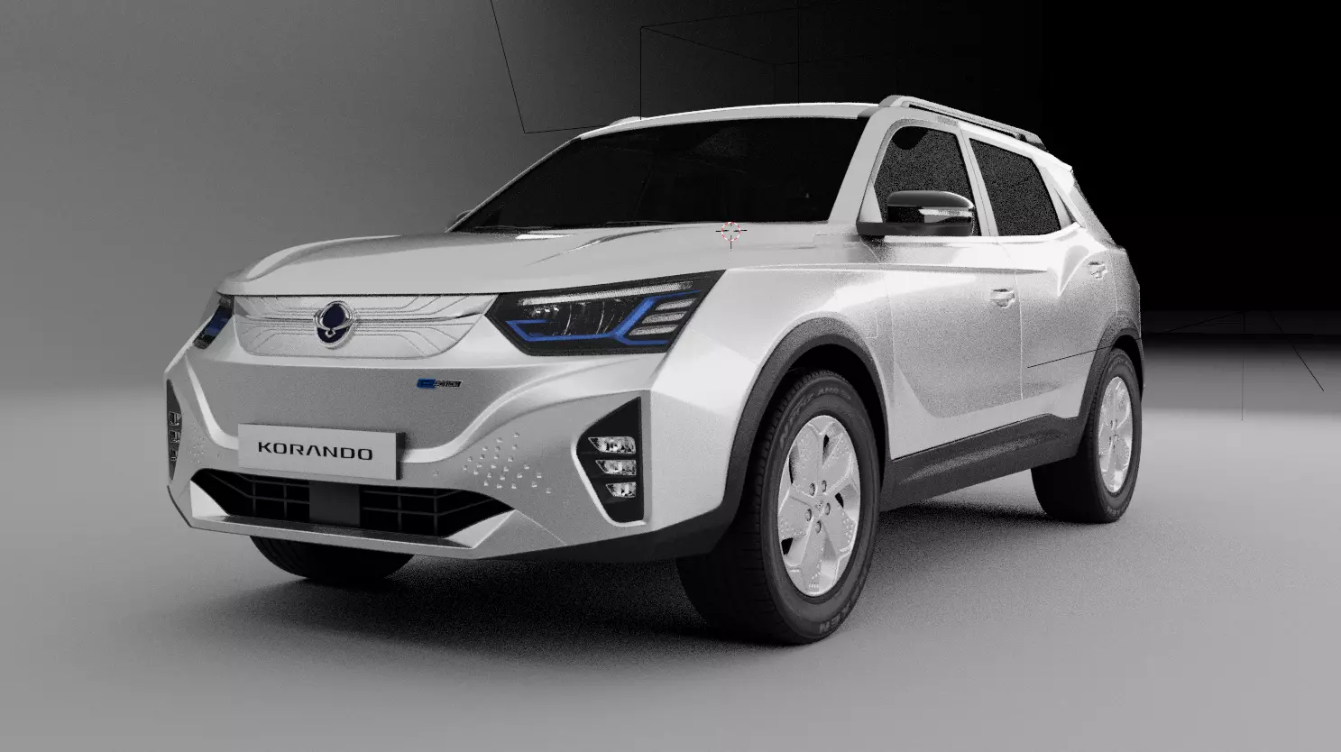 KGM-Ssang Yong-Korando e-Motion 3D model