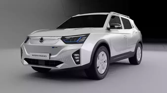 KGM-Ssang Yong-Korando e-Motion 3D model