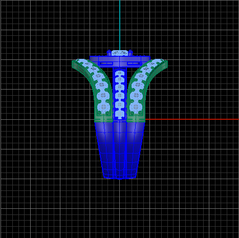 Women Ring 3D print model_26