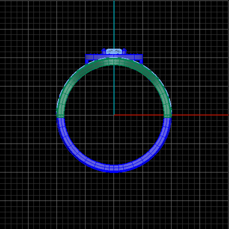 Women Ring 3D print model_27