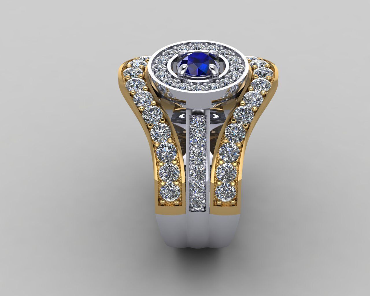 Women Ring 3D print model_15