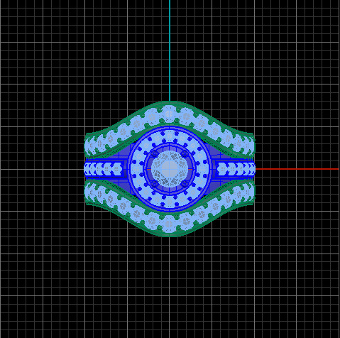 Women Ring 3D print model_25