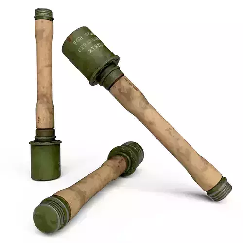WWII Stielhandgranate Grenade