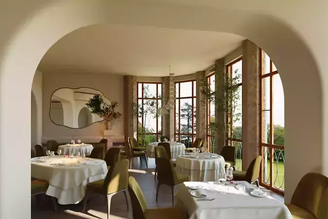   restaurant cafe  interior    