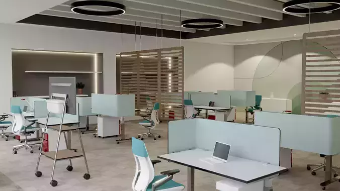 Office Scene Assets 3