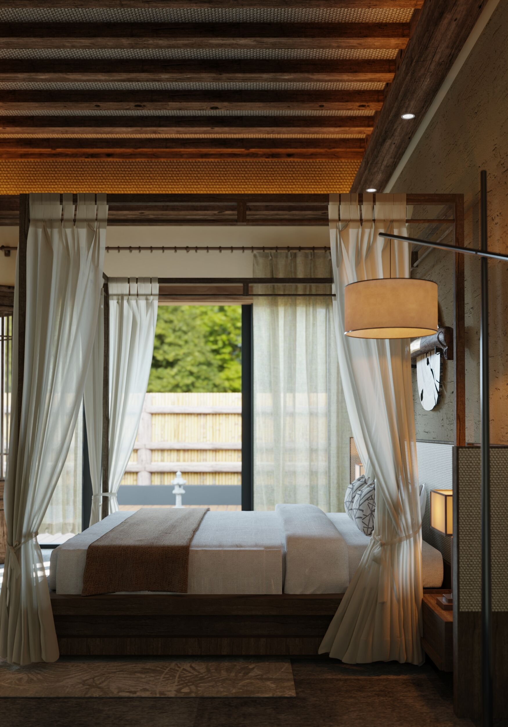 Bedroom interior scenes 3D model_2