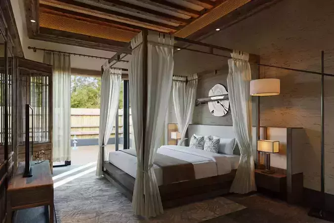 Bedroom interior scenes