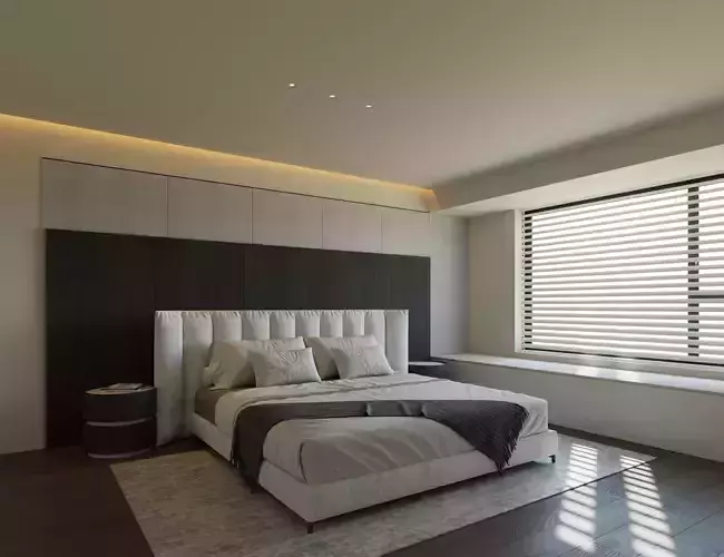Bedroom interior scenes