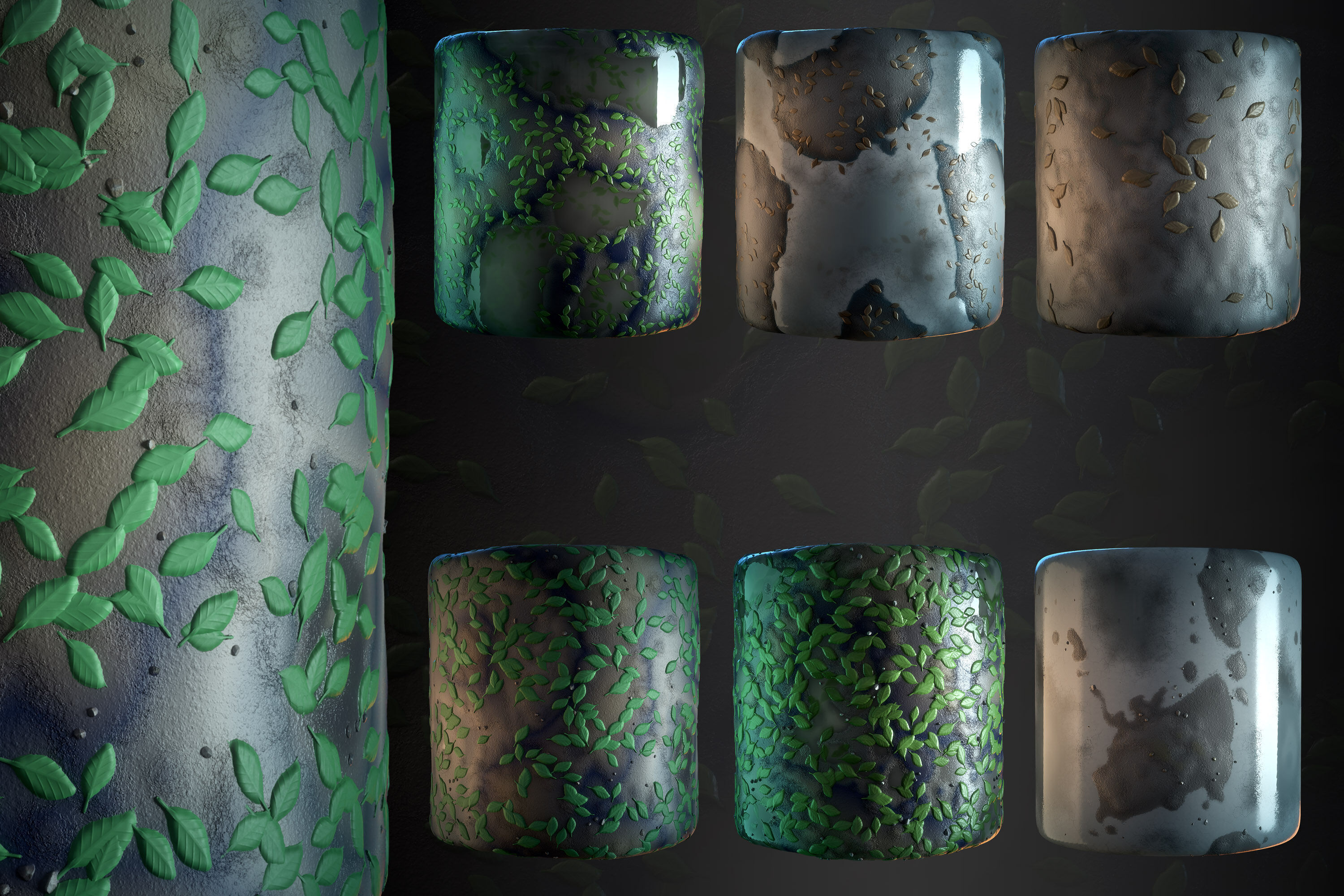 Water Leafy Pond - Vol 03 -  SBsar - Maps Texture_6